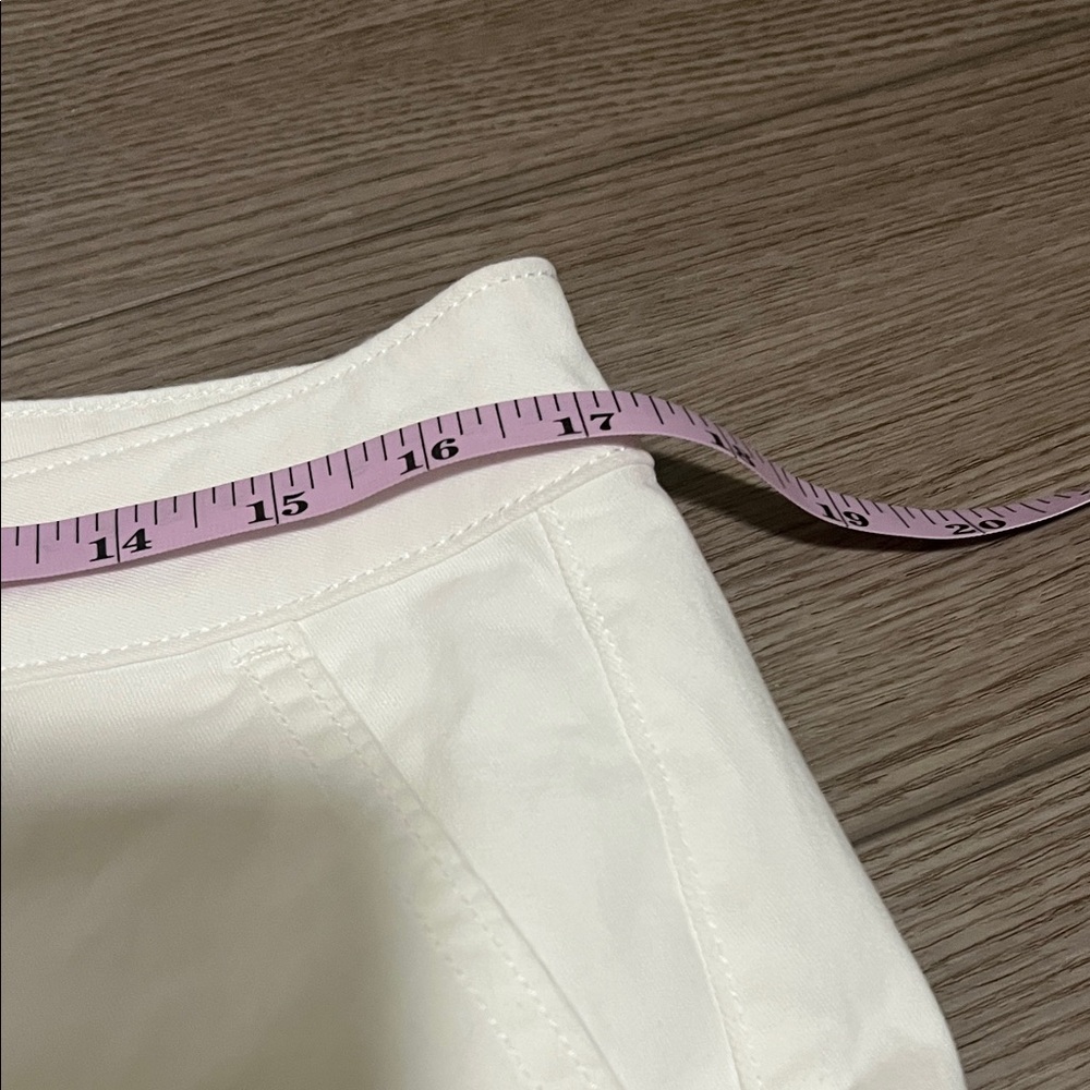 Women's White Casual Shorts - Picture 3 of 6